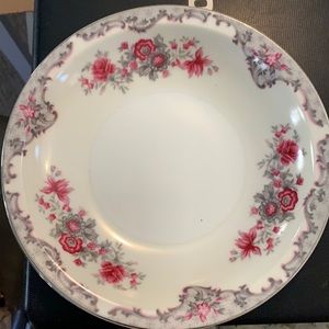 Meito China Corsage pattern. 8 inch soup bowls  quantity 2
